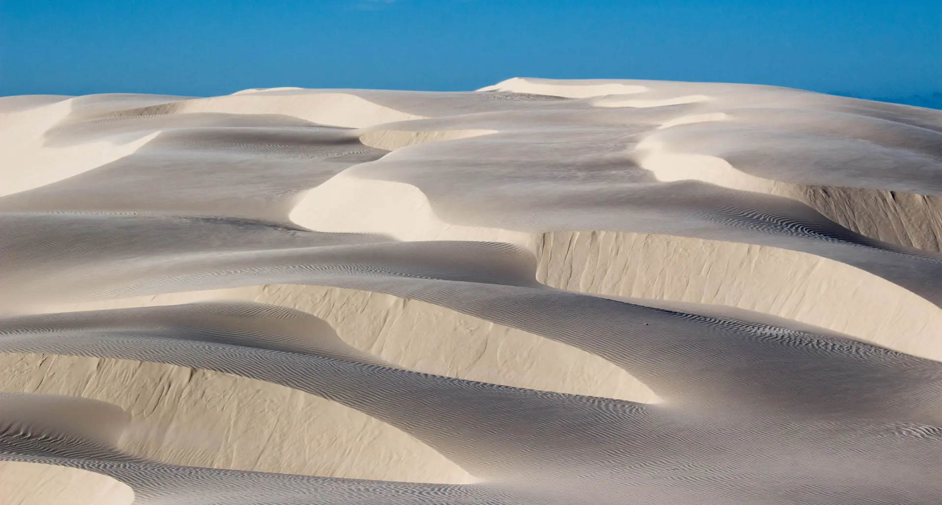 in photo: Lençois Maranhenses  desert in Brazil