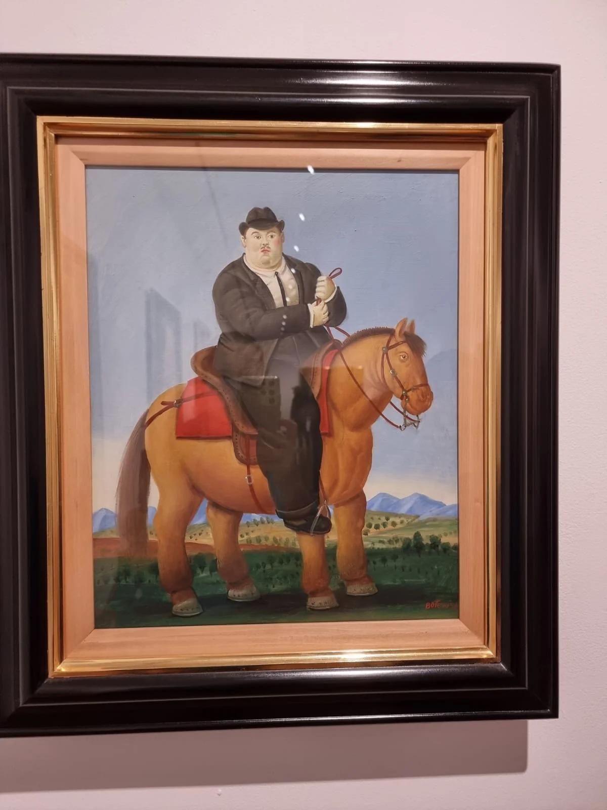 in the photo: The museum of Botero, Medellin,Colombia