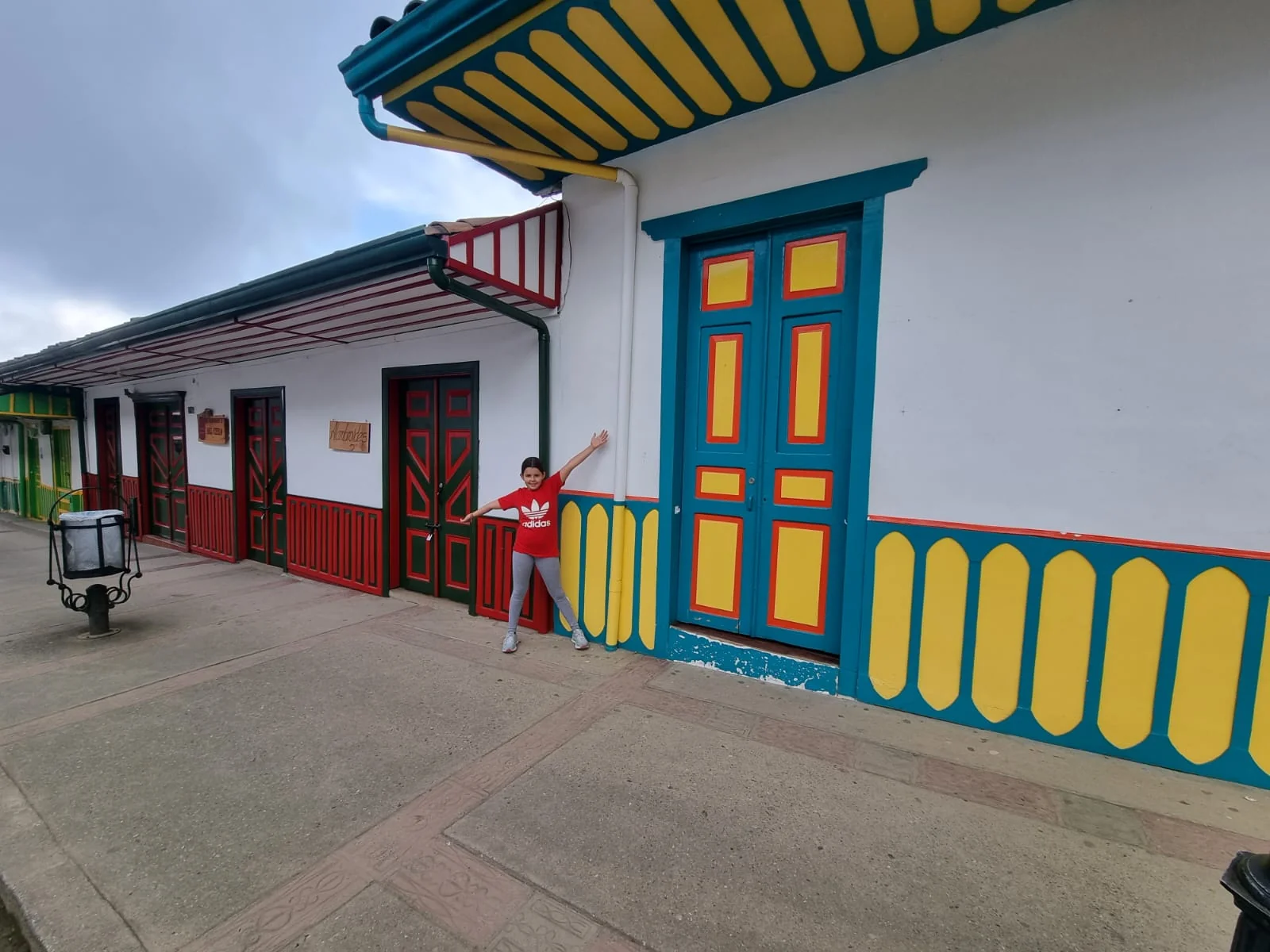 in the photo: Salento town , Colombia 