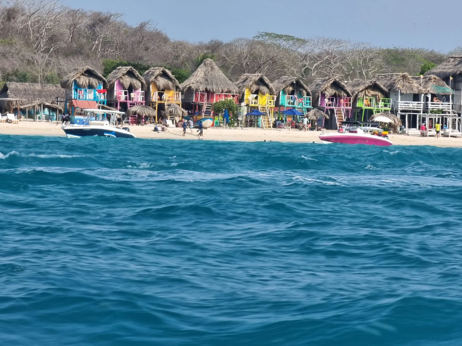 in the photo: Isla Rosario,  Colombia