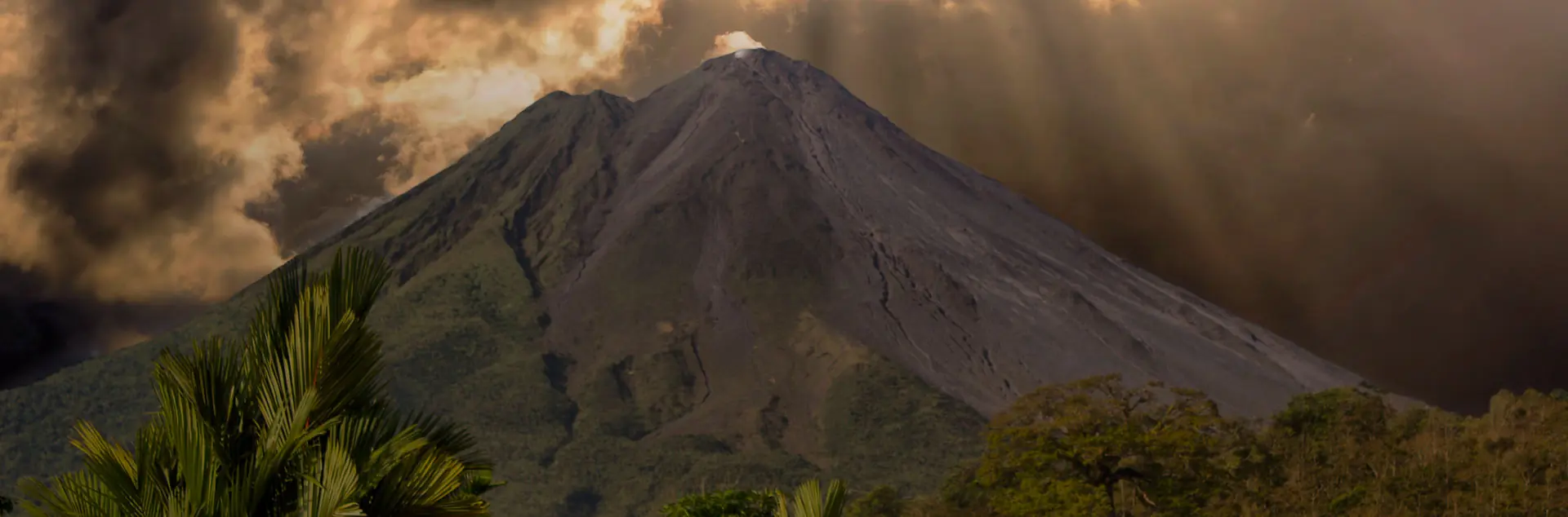 In the photo: La Fortuna and Arenal Volcano in Costa Rica