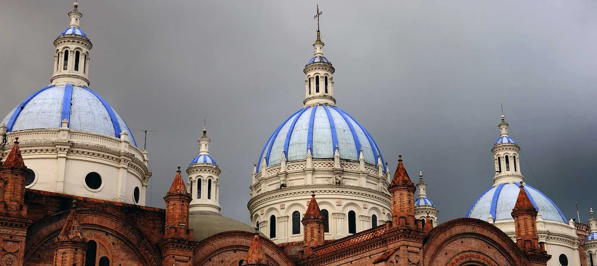 In the photo: Quito, the capital of Ecuador
