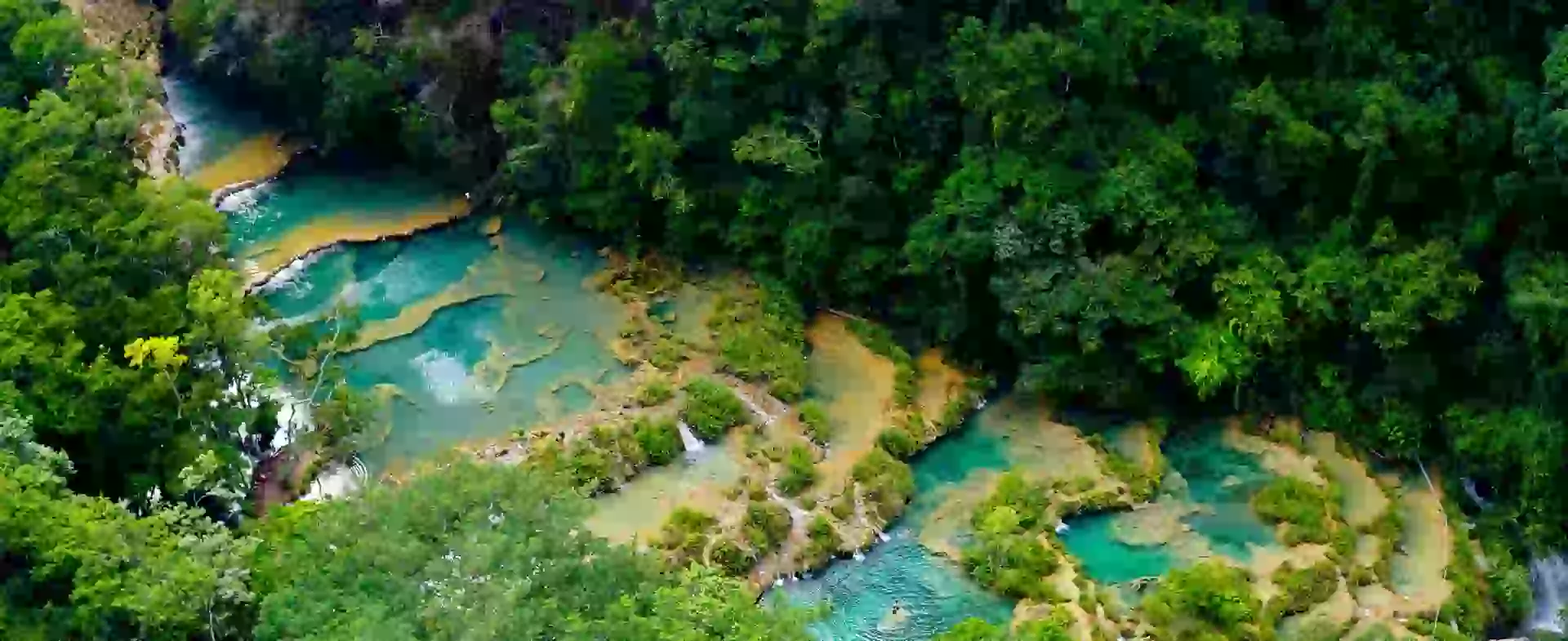 In the photo: Coban , Lankin and Alta Verapas district in Guatemala