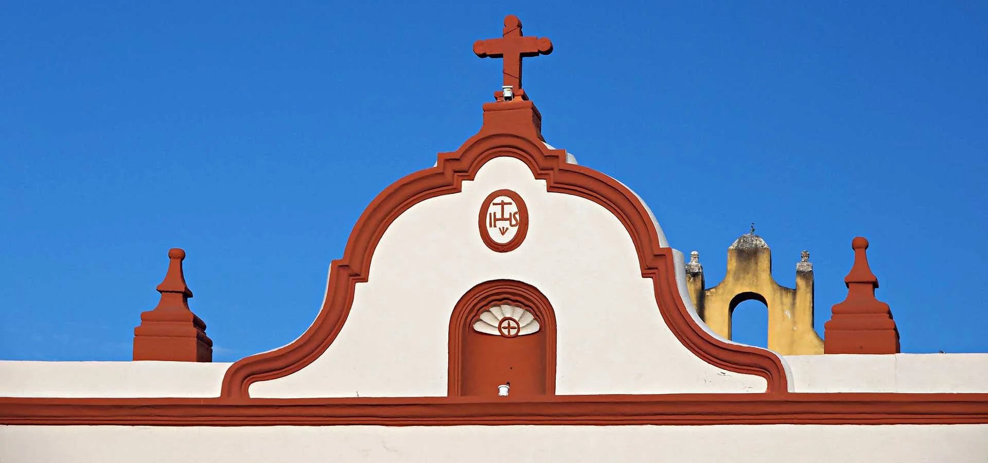 In the photo: the city of Campeche in Mexico