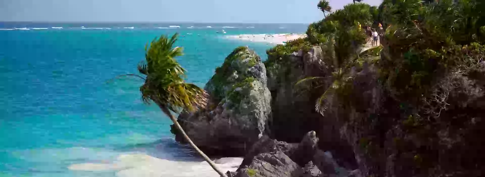 In the photo: Tulum seaside resort in Mexico