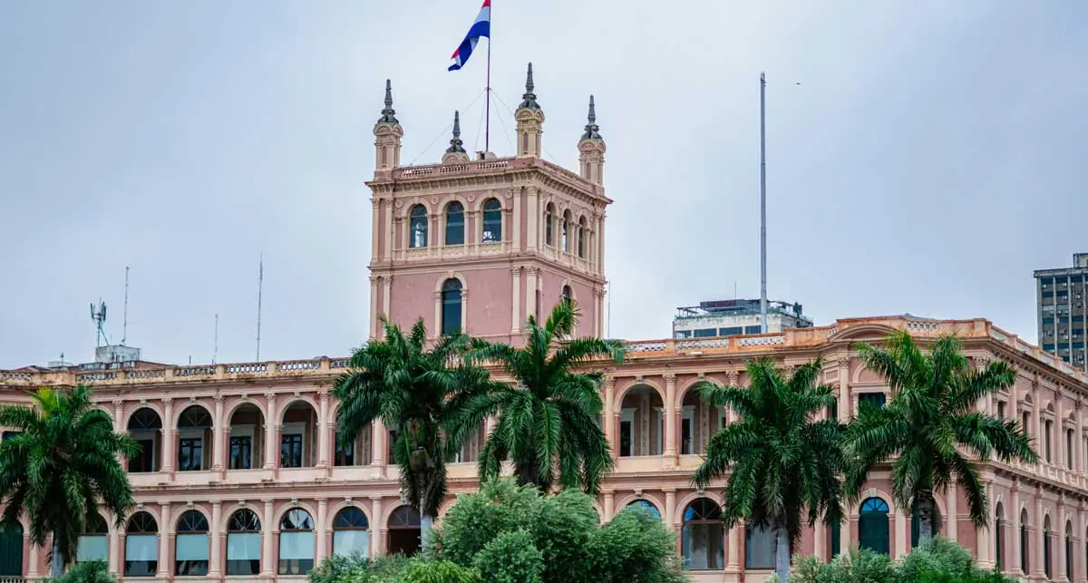 López Palace in Asunción, Paraguay