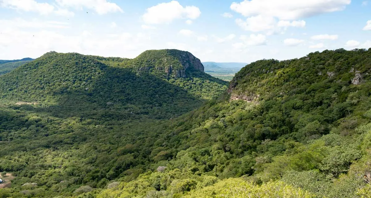 Uruguay's rolling hills and mountains, green South American landscapes