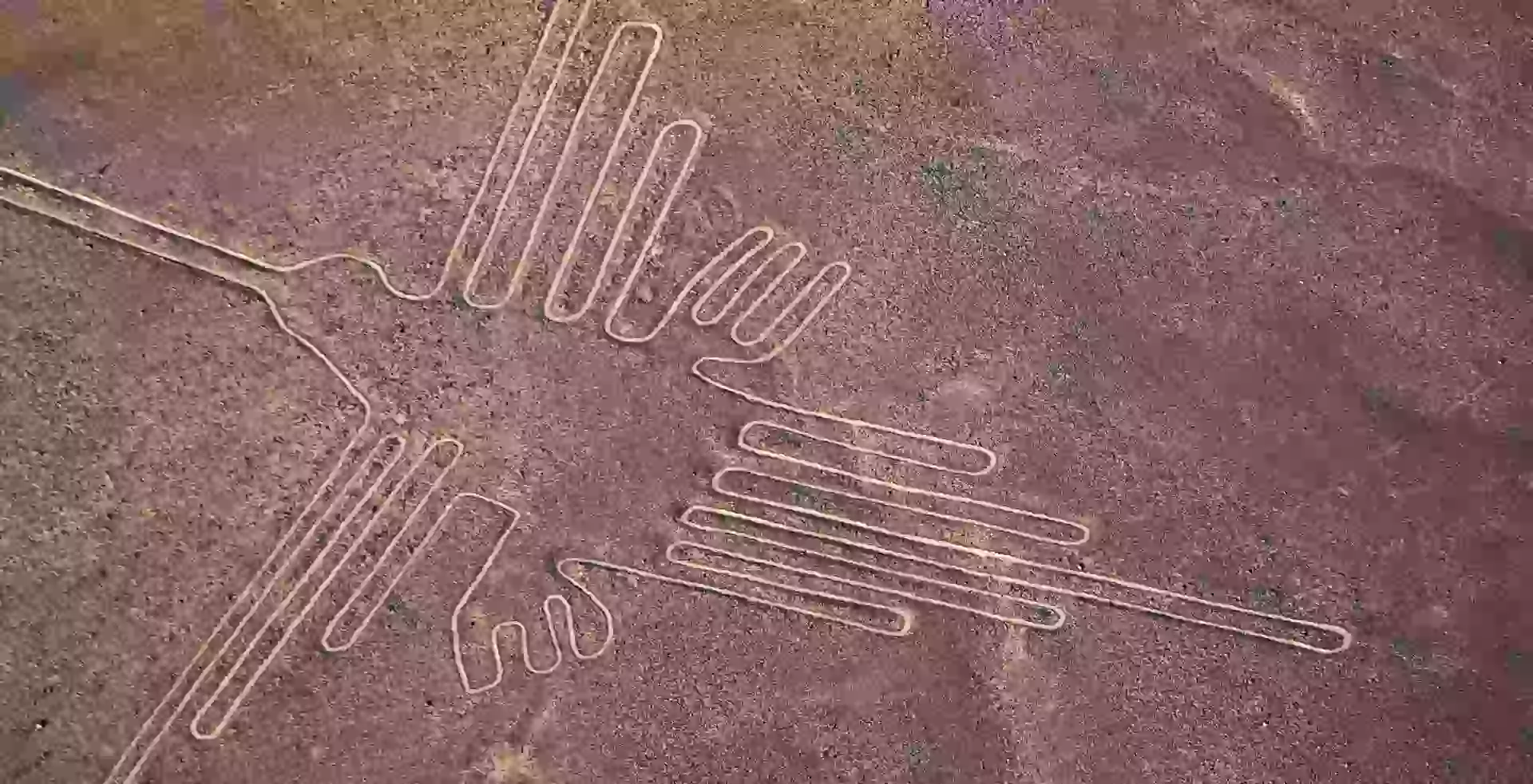 In the photo: the lines of the Nazca Desert in Peru