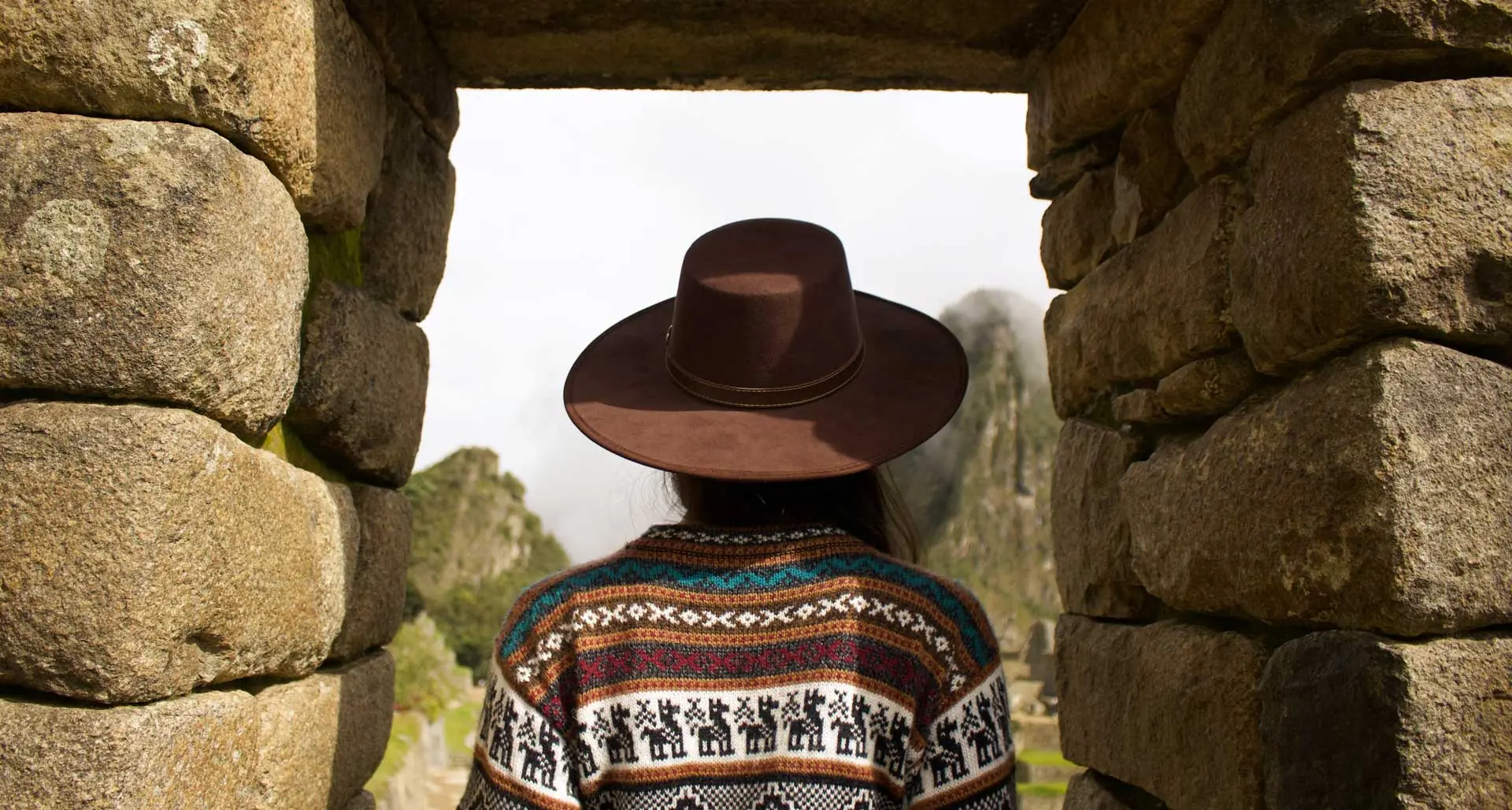 in the photo: Pachacamac Temple, Peru 