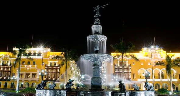 in the photo: Lima, the capital of Peru 