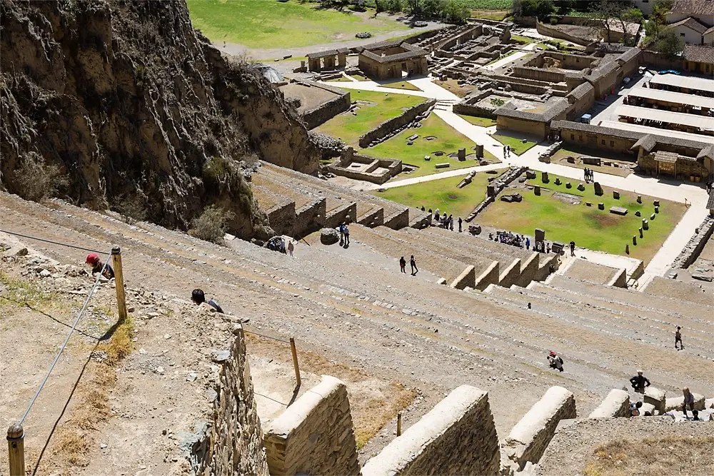 in the photo: Ancient settlements  of Peru