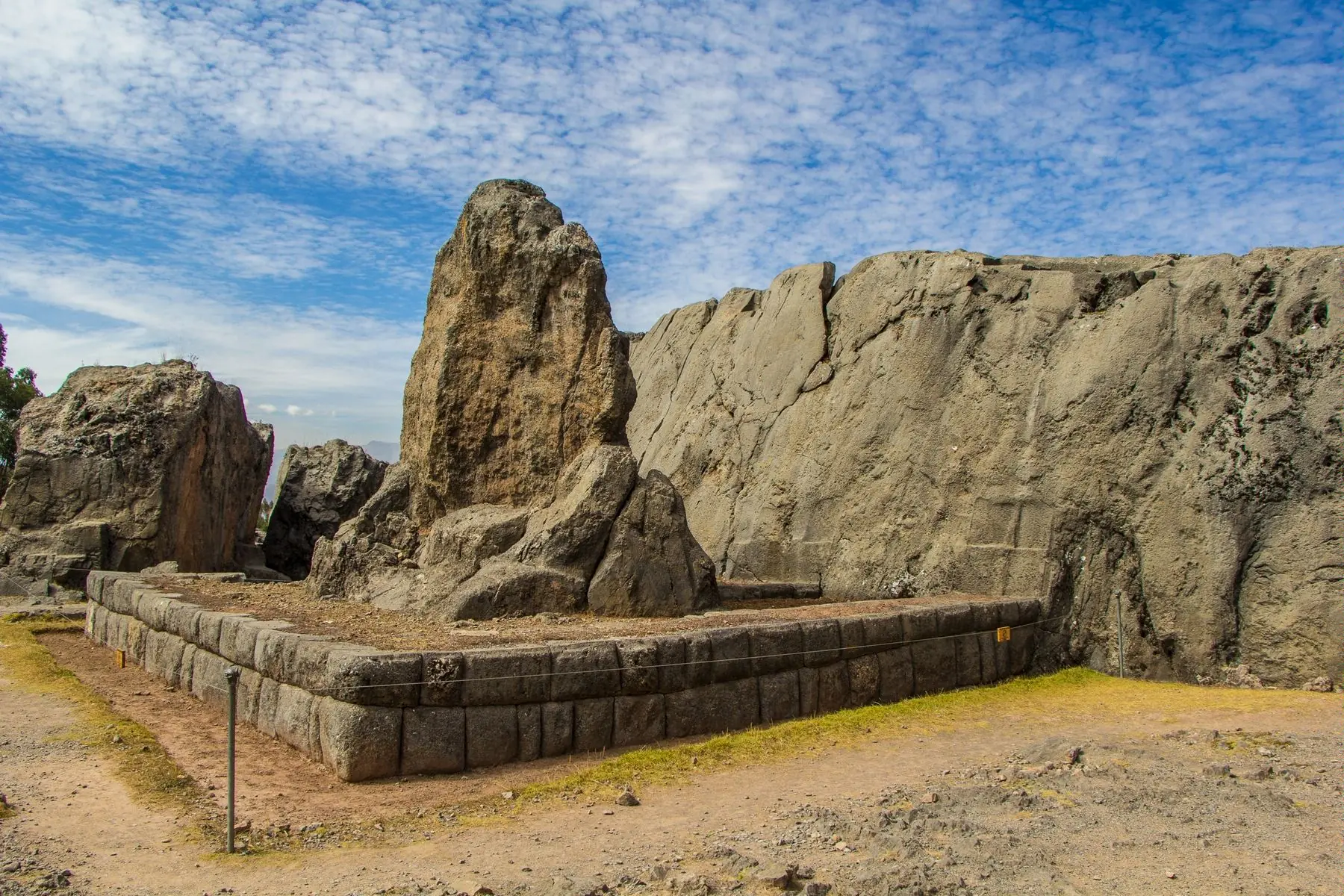 in the photo: Qenqo,Peru