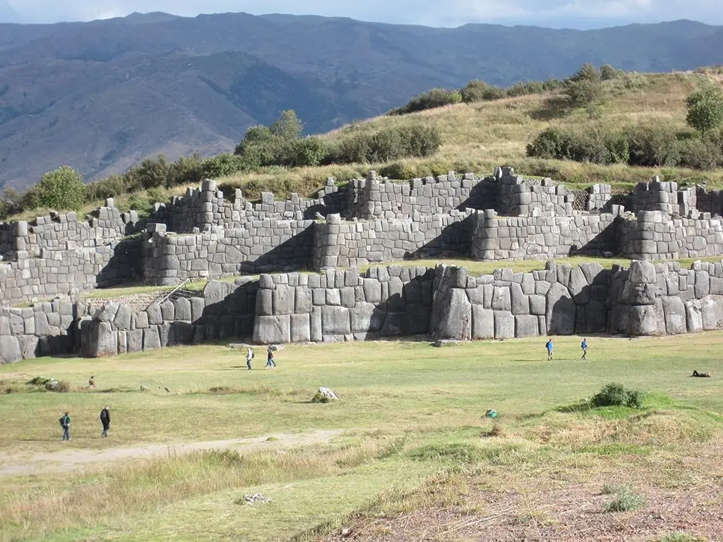 in the photo: Ancient settlements  of Peru