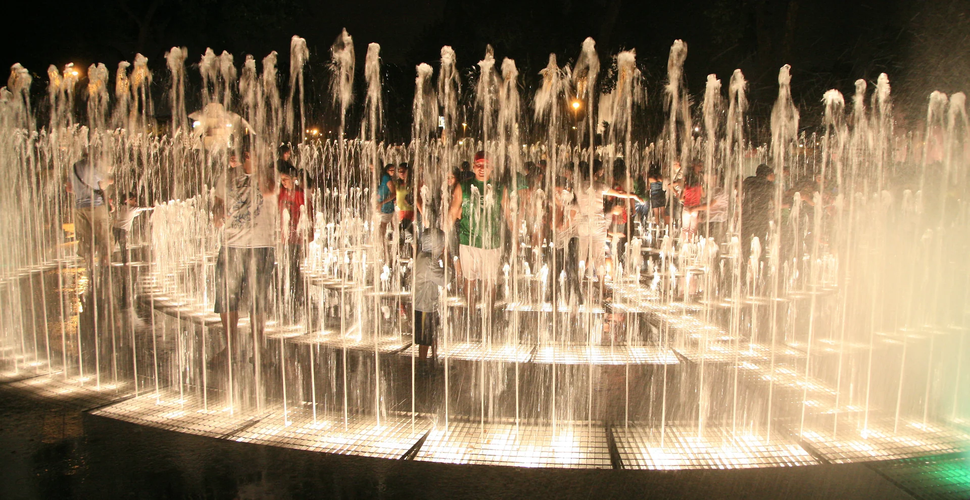 in the photo: magic Water tour in Lima, Peru