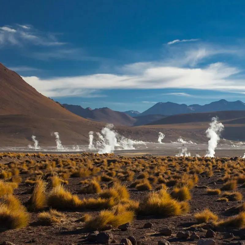 El Tatio geysers, Atacama Desert, Chile