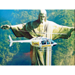 Private helicopter flight in Rio de Janeiro 6/7 minutes