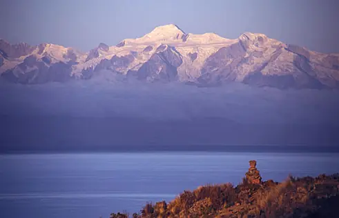 in the photo: Lake Titicaca 