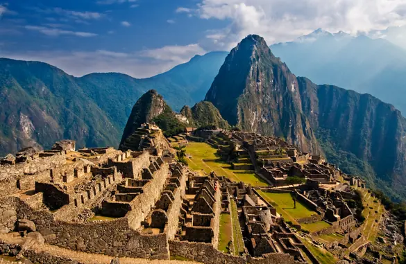 in the photo: Machu Picchu, the lost city, Peru