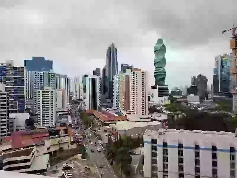 In the photo: the capital of Panama, Panama City