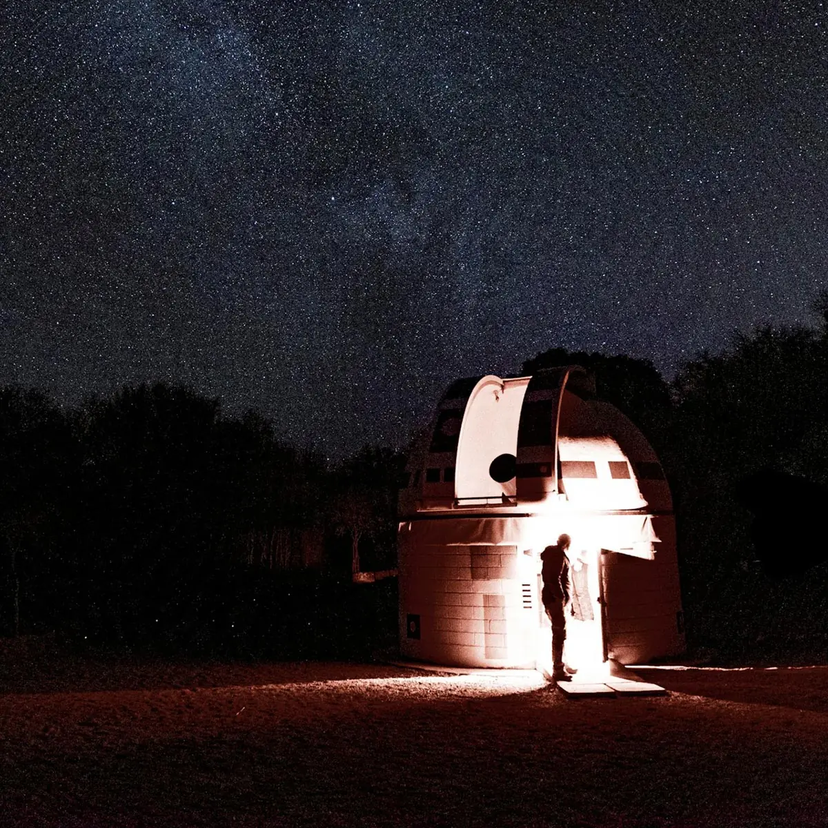 Astronomical observatory, Atacama, Chile