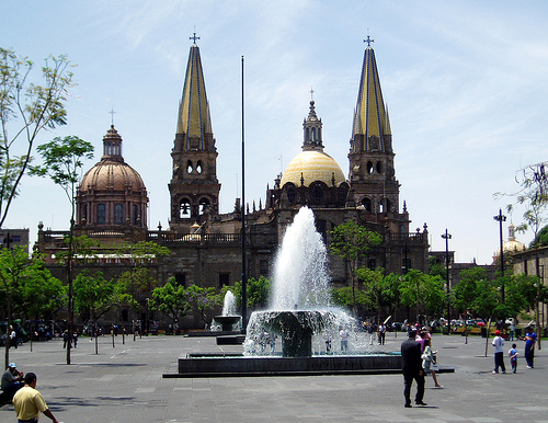 In the photo:  in Mexico