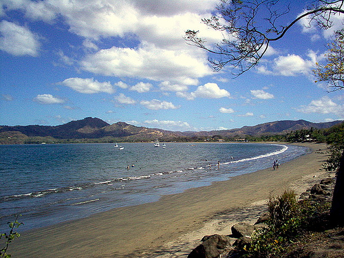 in the photo: Playa Tamarindo Beach in Costa Rica