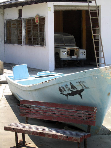 In the photo: the city of Manta in Ecuador