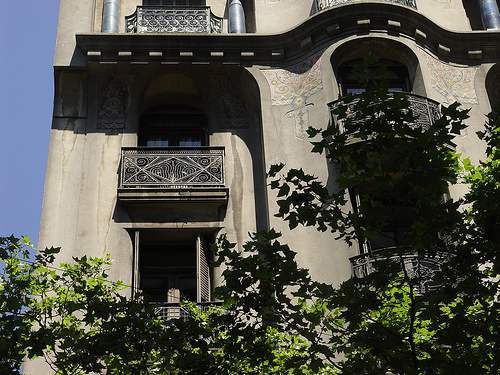 In the photo: sights of Montevideo, Uruguay