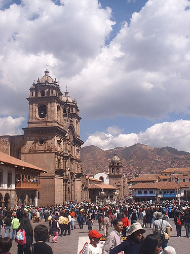 in the photo: shopping in Peru 
