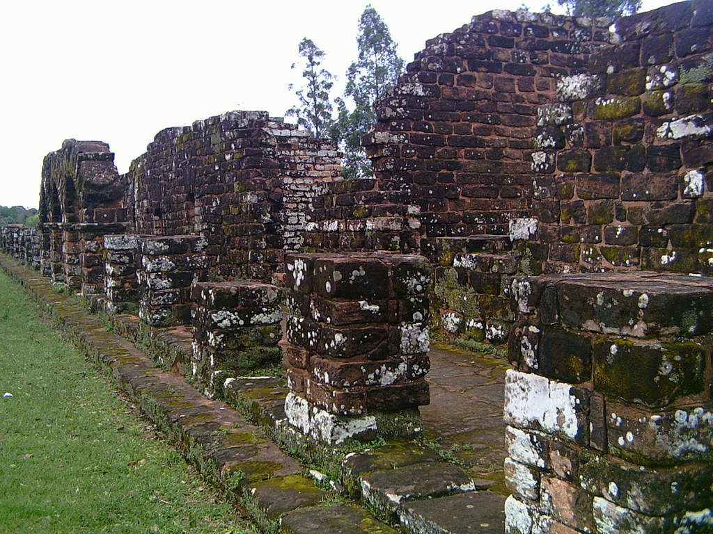 In the photo: Ruins of Encarnación & Trinidad in Paraguay