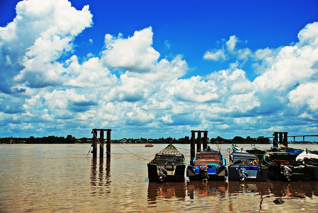 In the photo: the capital of Suriname, Paramaribo
