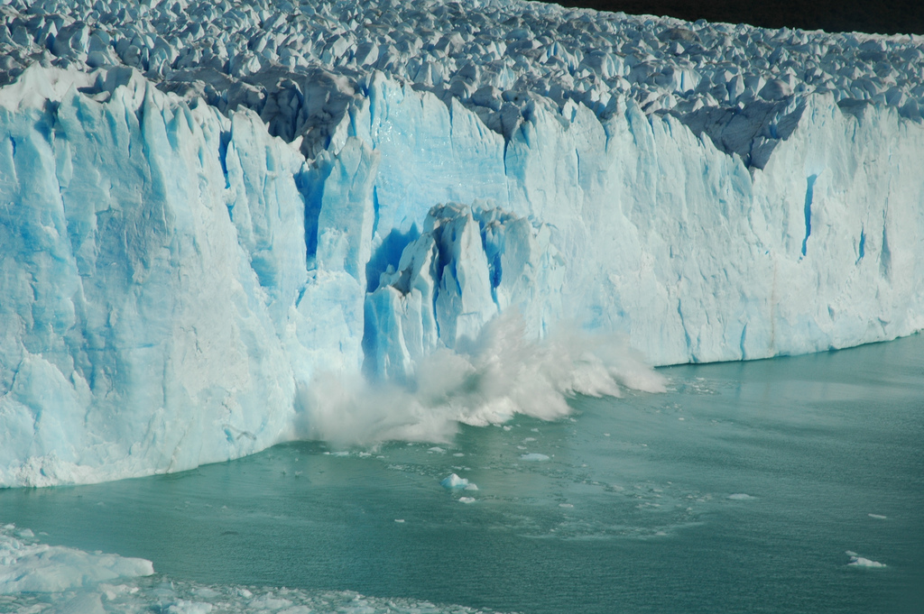 in photo: Perito Moreno Glacier in Argentine Patagonia (El Calafate)