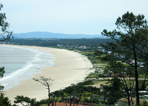 In the photo: beaches of Uruguay