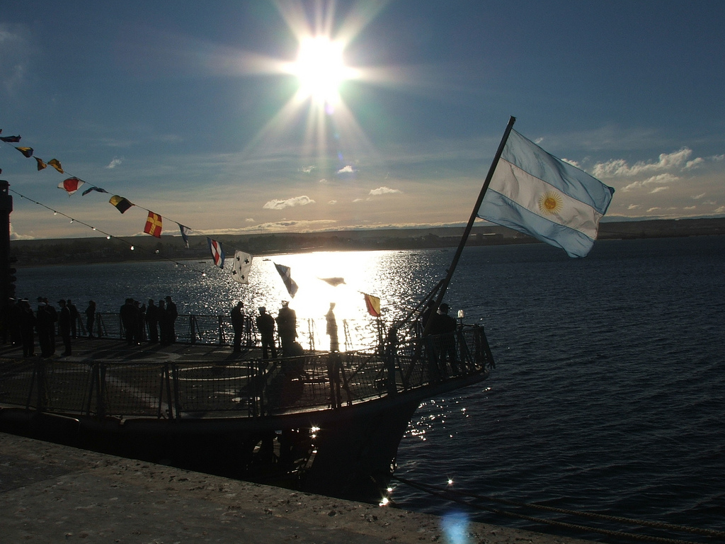 in photo:  Puerto Madryn, Argentina 