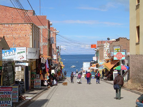 In photo: Isla del Sol in Bolivia 