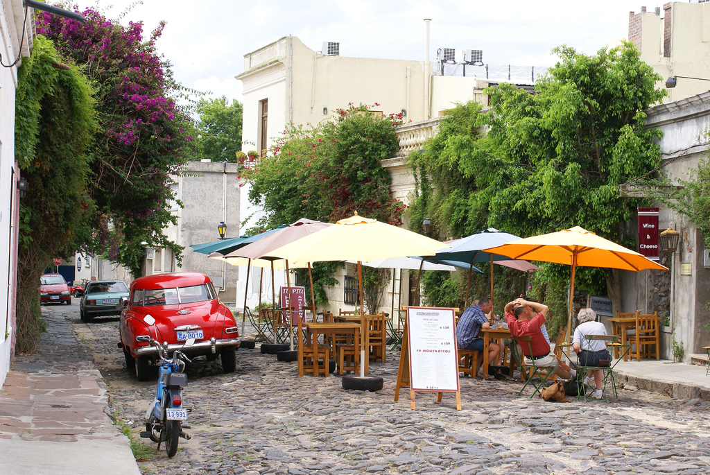 In the photo: the city of Colonia del Sacramento in Uruguay