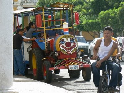 In the photo: the city of Granada in Nicaragua