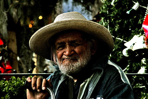 In the photo: a man from Ecuador
