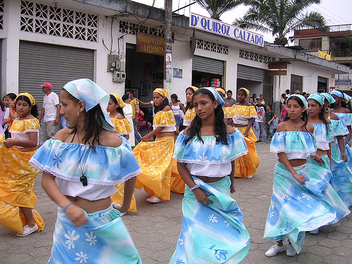 In the photo: a holiday in Ecuador
