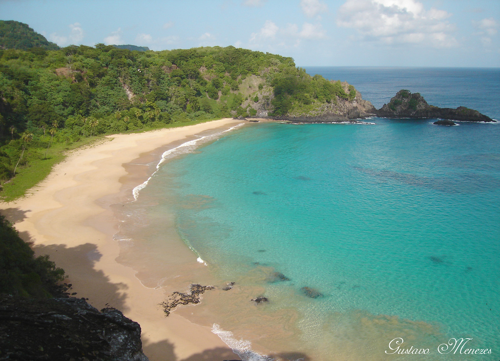 in photo: Brazilian city of Itacara 