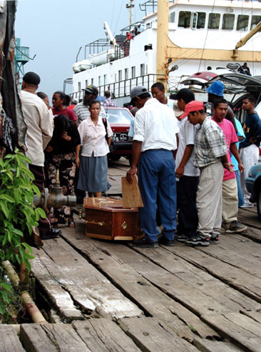In the photo: Georgetown, the capital of Guyana  
