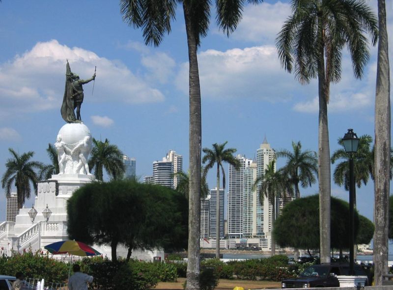 In the photo: the capital of Panama, the city of Panama City