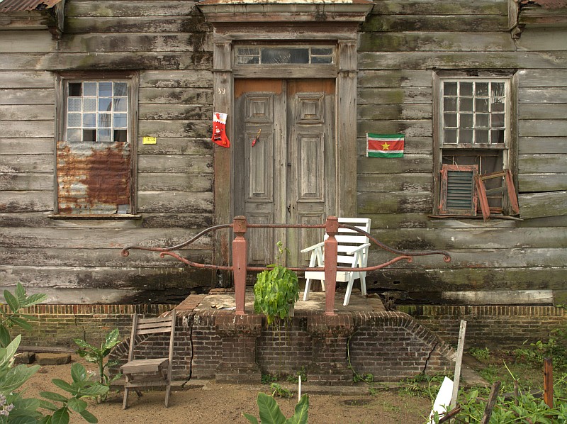 In the photo: the capital of Suriname, Paramaribo