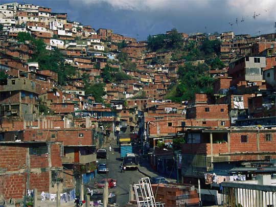 in the photo: Caracas, the capital of Venezuela