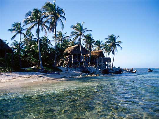 in photo: beach holiday in Belize 