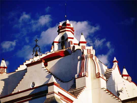 In the photo: Oaxaca City  in Mexico