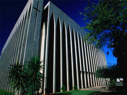 in photo: the capital of Brazil, Brasilia