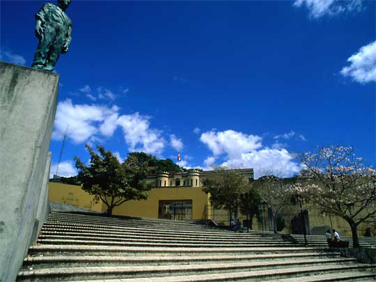 in the photo: San José,the capital of Costa Rica 
