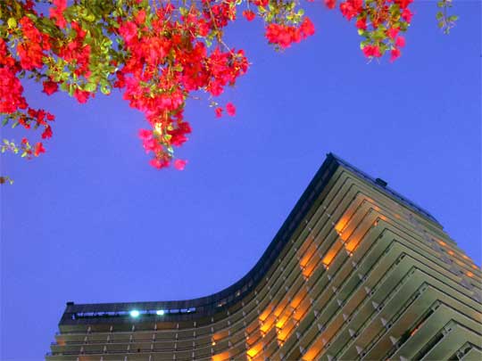 In the photo: the city of Acapulco in Mexico