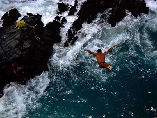 In the photo: the city of Acapulco in Mexico